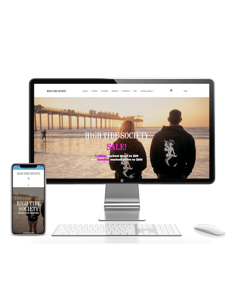 Web design by about the brand san diego