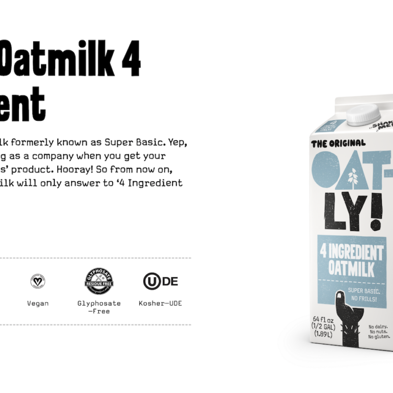 Oatly website screenshot